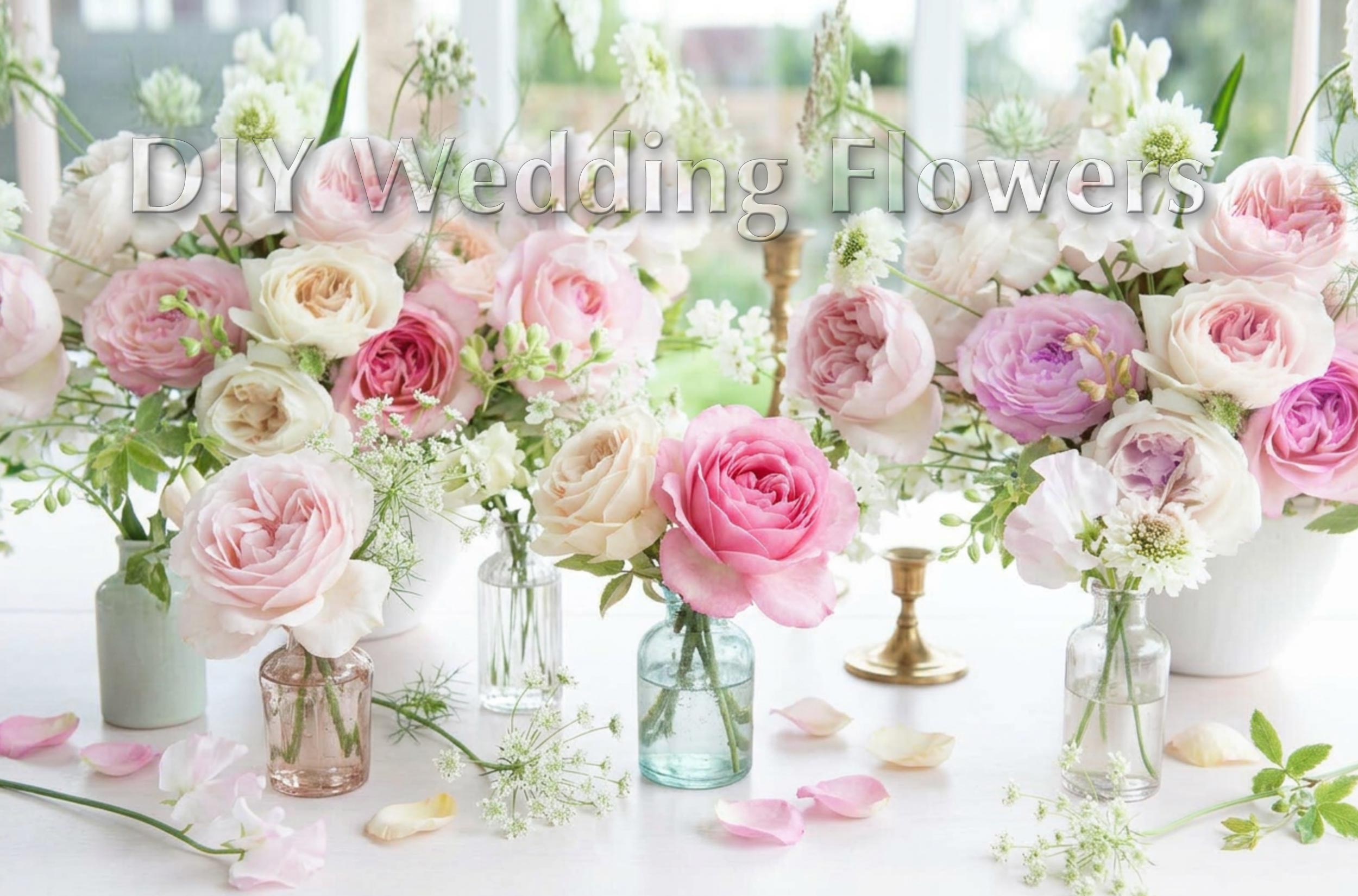 DIY WEDDING FLOWERS
